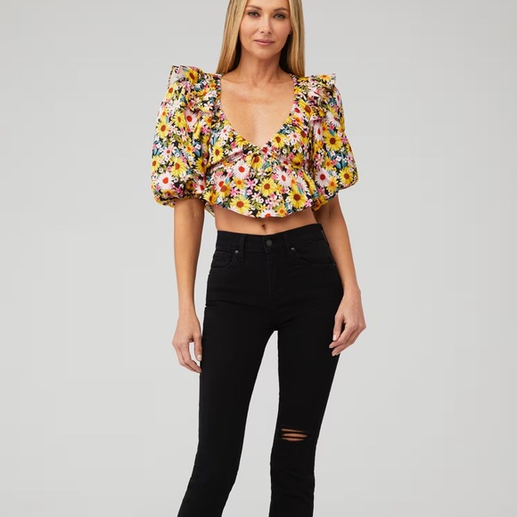 For Love & Lemons Glenn Crop Top - Picture 4 of 4